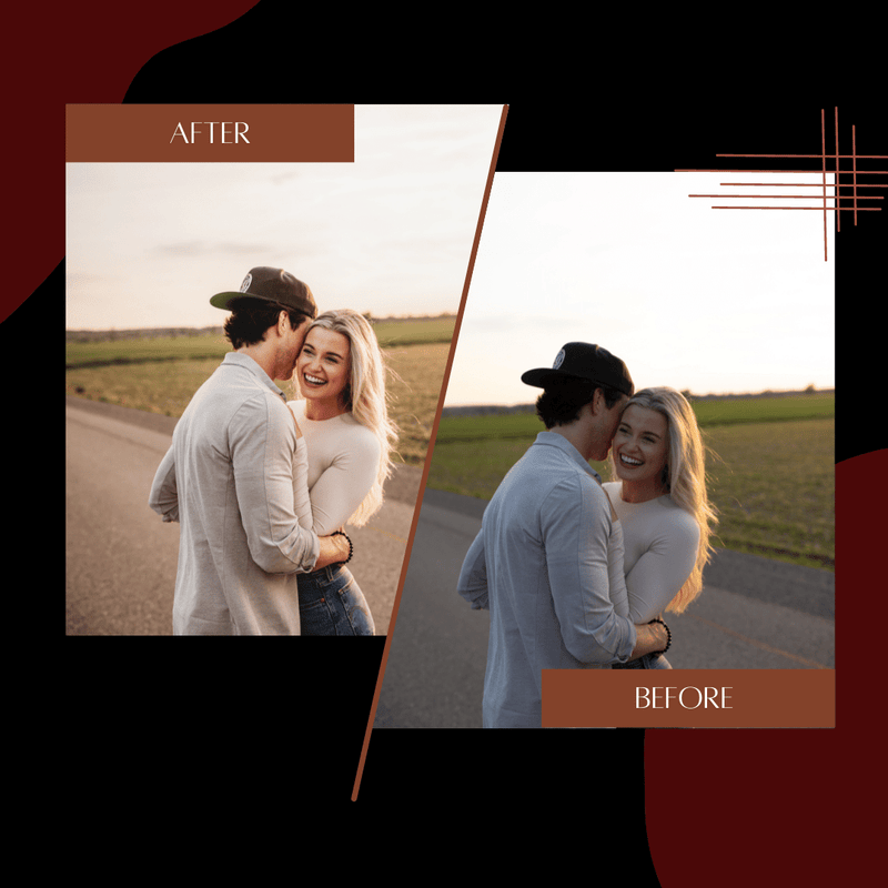 Golden Hour Preset Collection